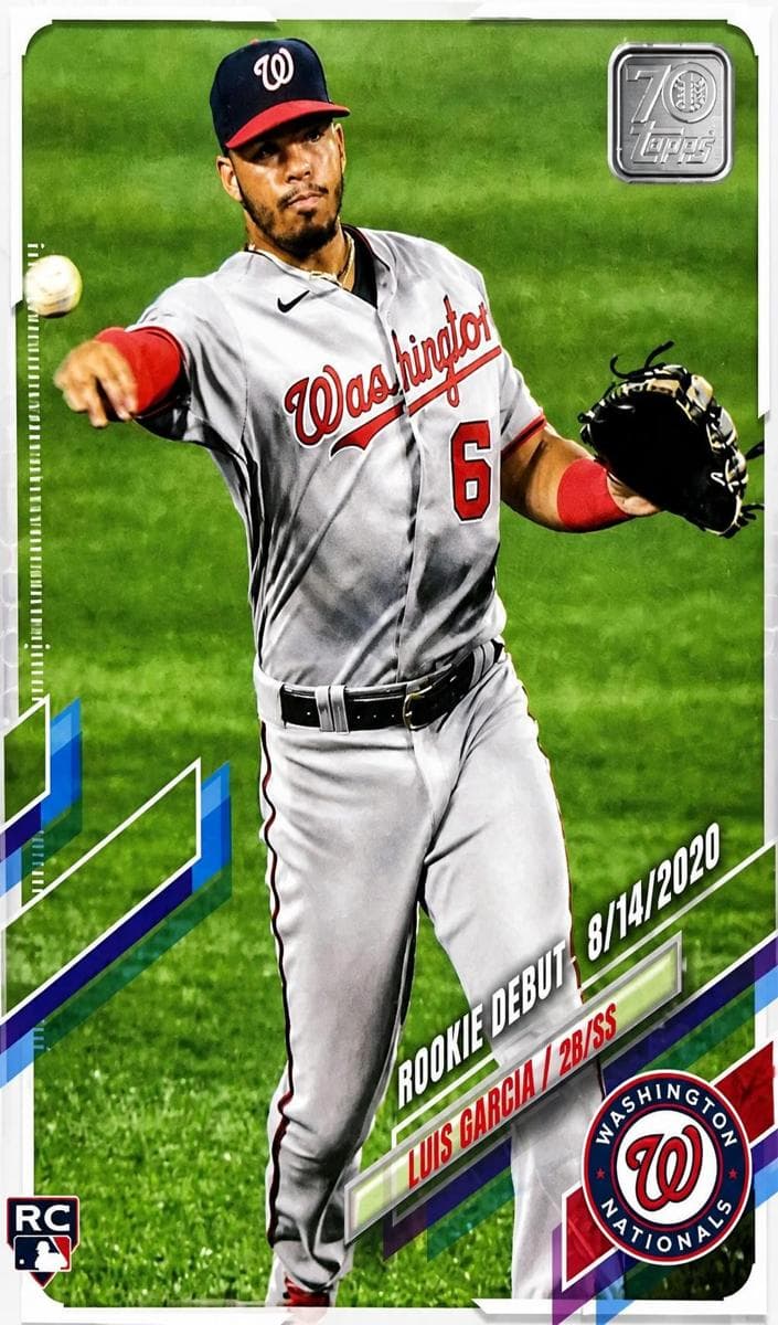 Luis Garcia 2021 topps Topps Update