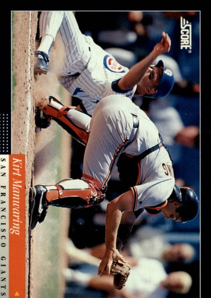 Kirt Manwaring 1994 panini Score