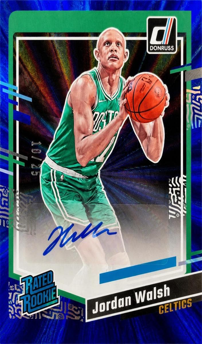 Jordan Walsh 2023 panini Donruss