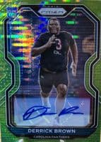 Derrick Brown 2020 panini Panini Prizm