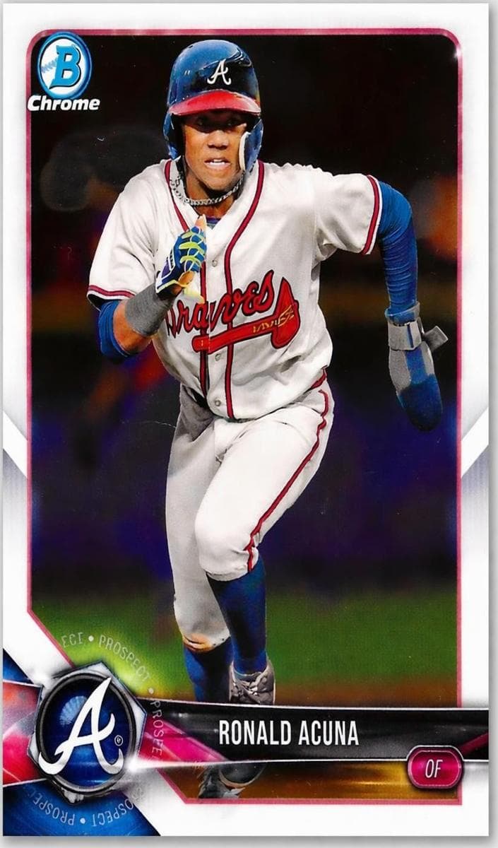 Ronald Acuna Jr. 2018 bowman