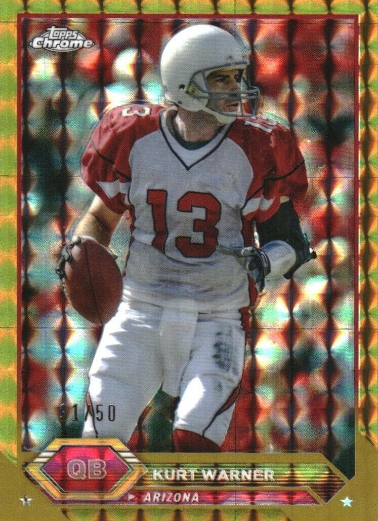 Kurt Warner trading card