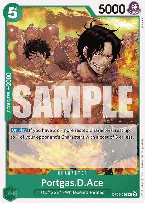 Portgas.D.Ace #OP09-035