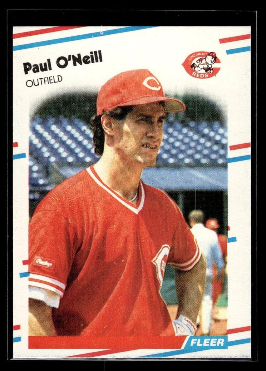 Paul O'Neill 1988 fleer Fleer Update