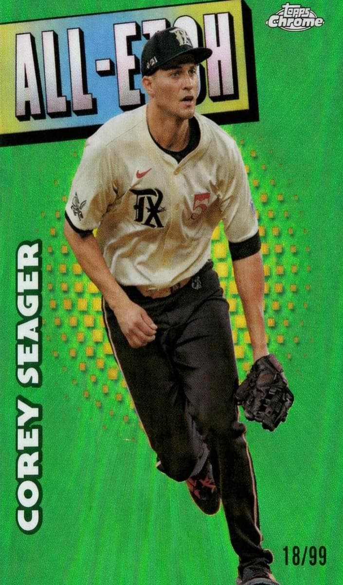 Corey Seager 2025 topps Topps Chrome