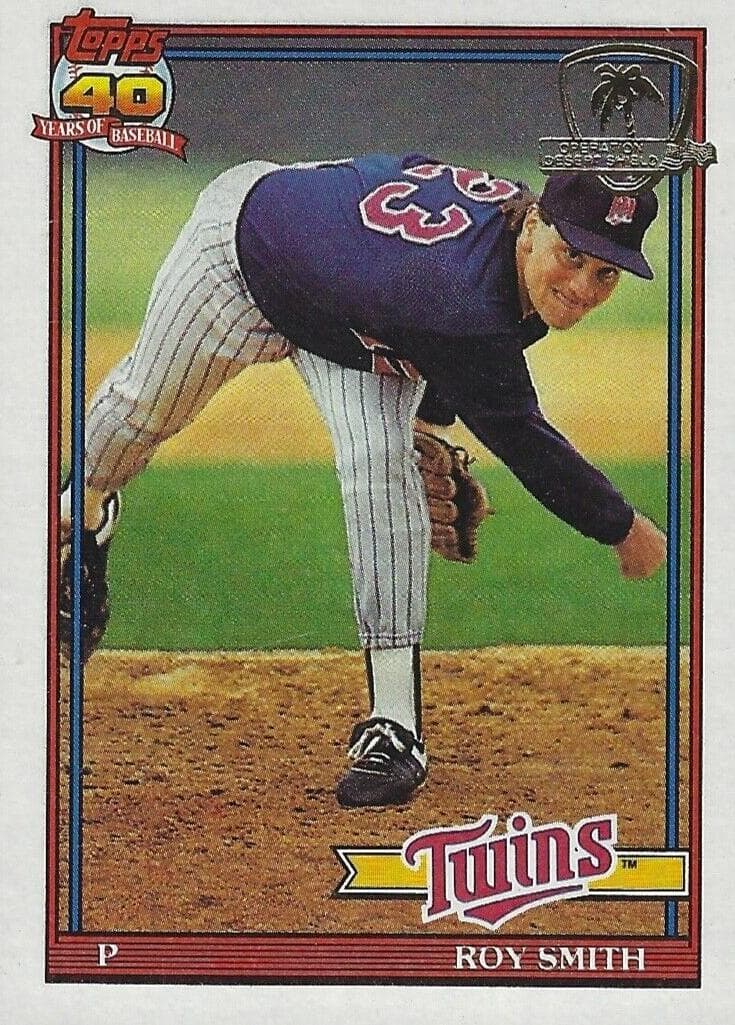 Roy Smith 1991 topps