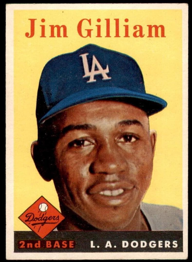 Jim Gilliam 1958 topps Topps
