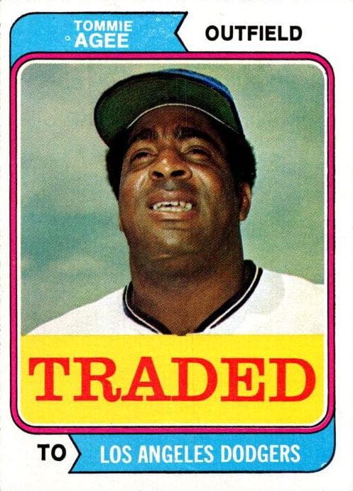 Tommie Agee 1974 topps Topps