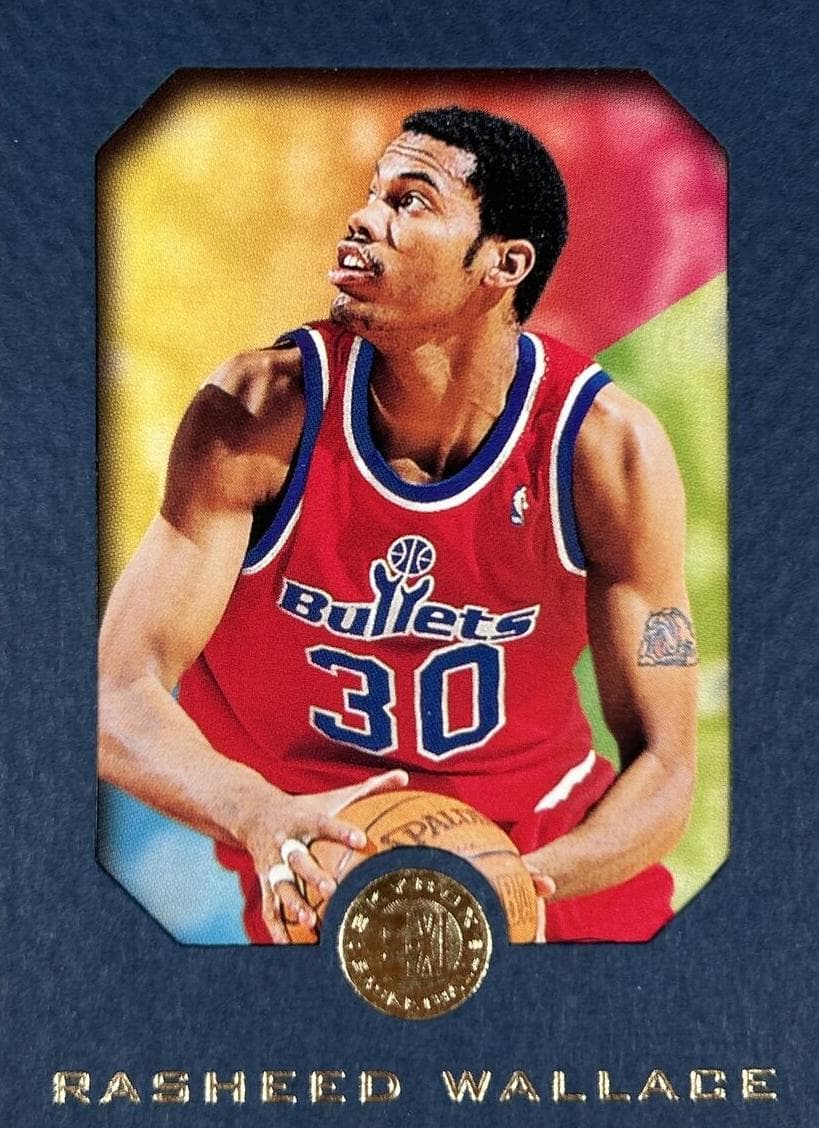 Rasheed Wallace 1995 skybox