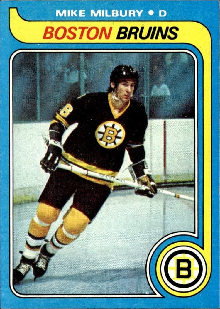 Hockey Mike Milbury 1979 Topps