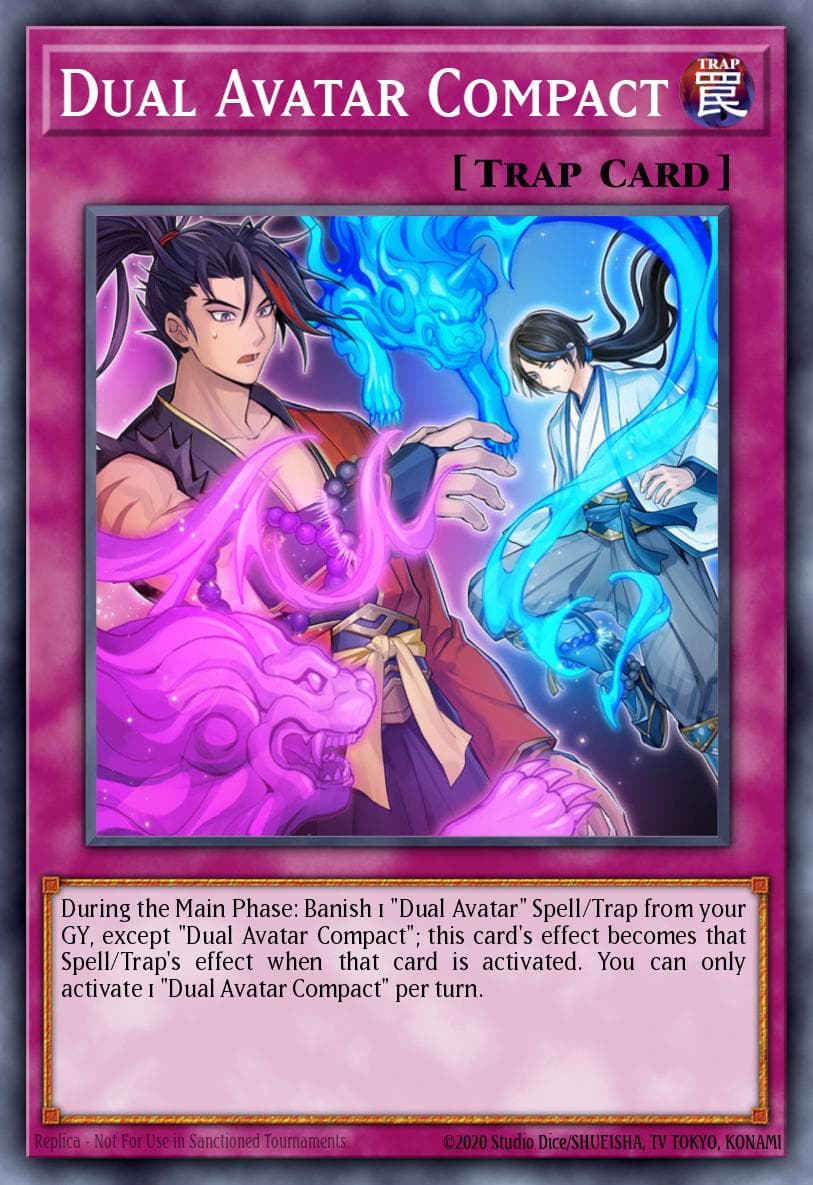 Dual Avatar Compact 2020 Yu-Gi-Oh!