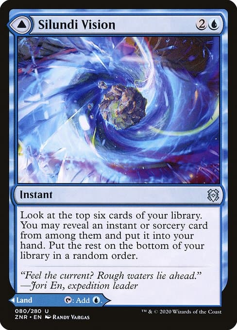 Silundi Vision & Silundi Isle 2020 Magic: The Gathering Zendikar Rising
