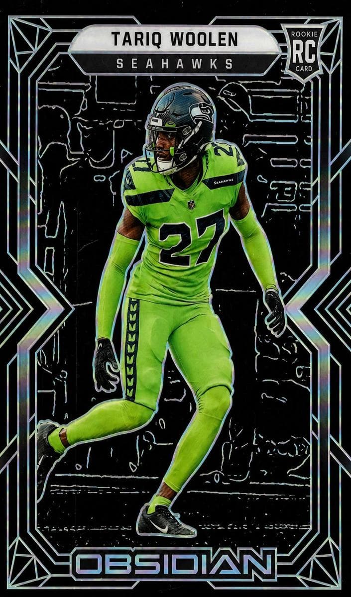 Tariq Woolen 2022 panini Panini Obsidian