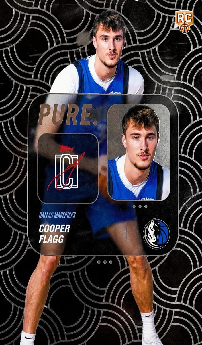 Cooper Flagg 2025 topps Topps Signature Class