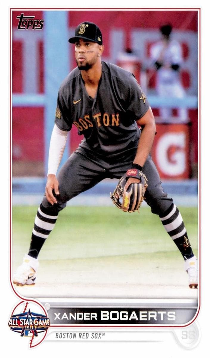 Xander Bogaerts 2022 topps Topps Update