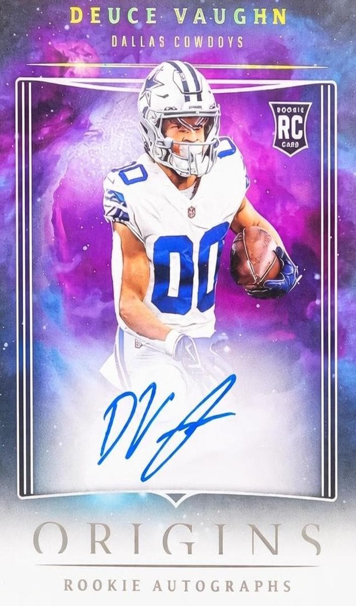 Deuce Vaughn 2023 panini Origins Rookie Autographs
