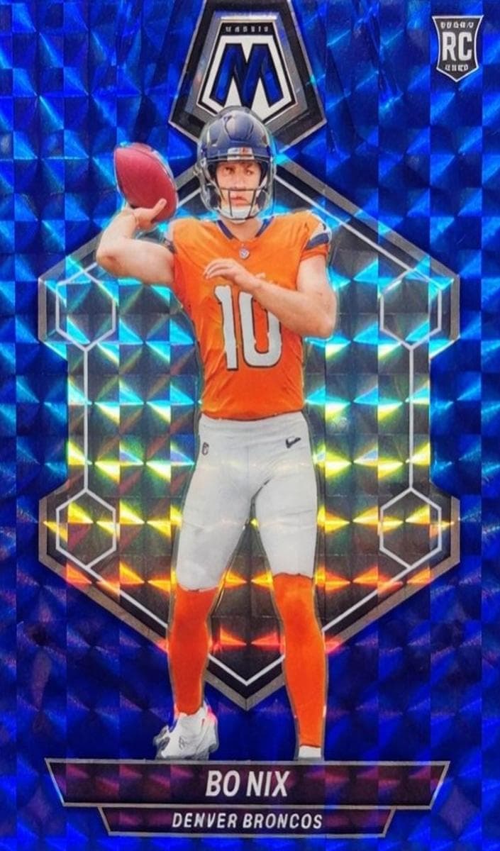Bo Nix 2024 panini Panini Mosaic