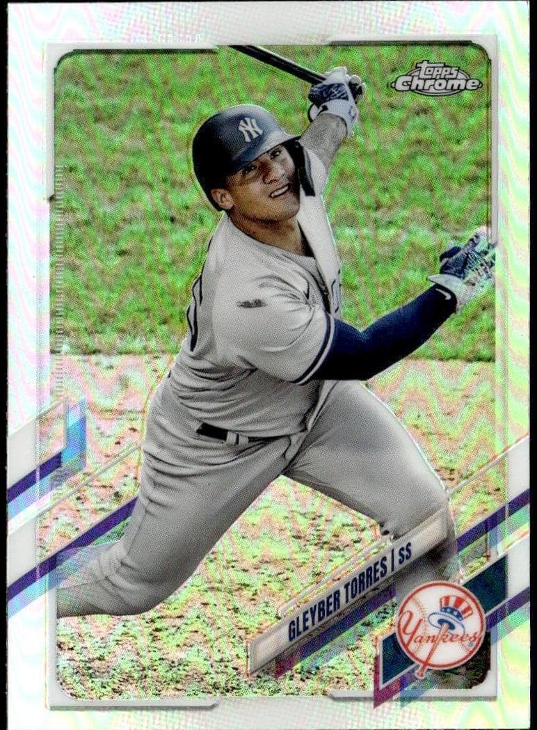 Gleyber Torres 2021 topps Topps Chrome