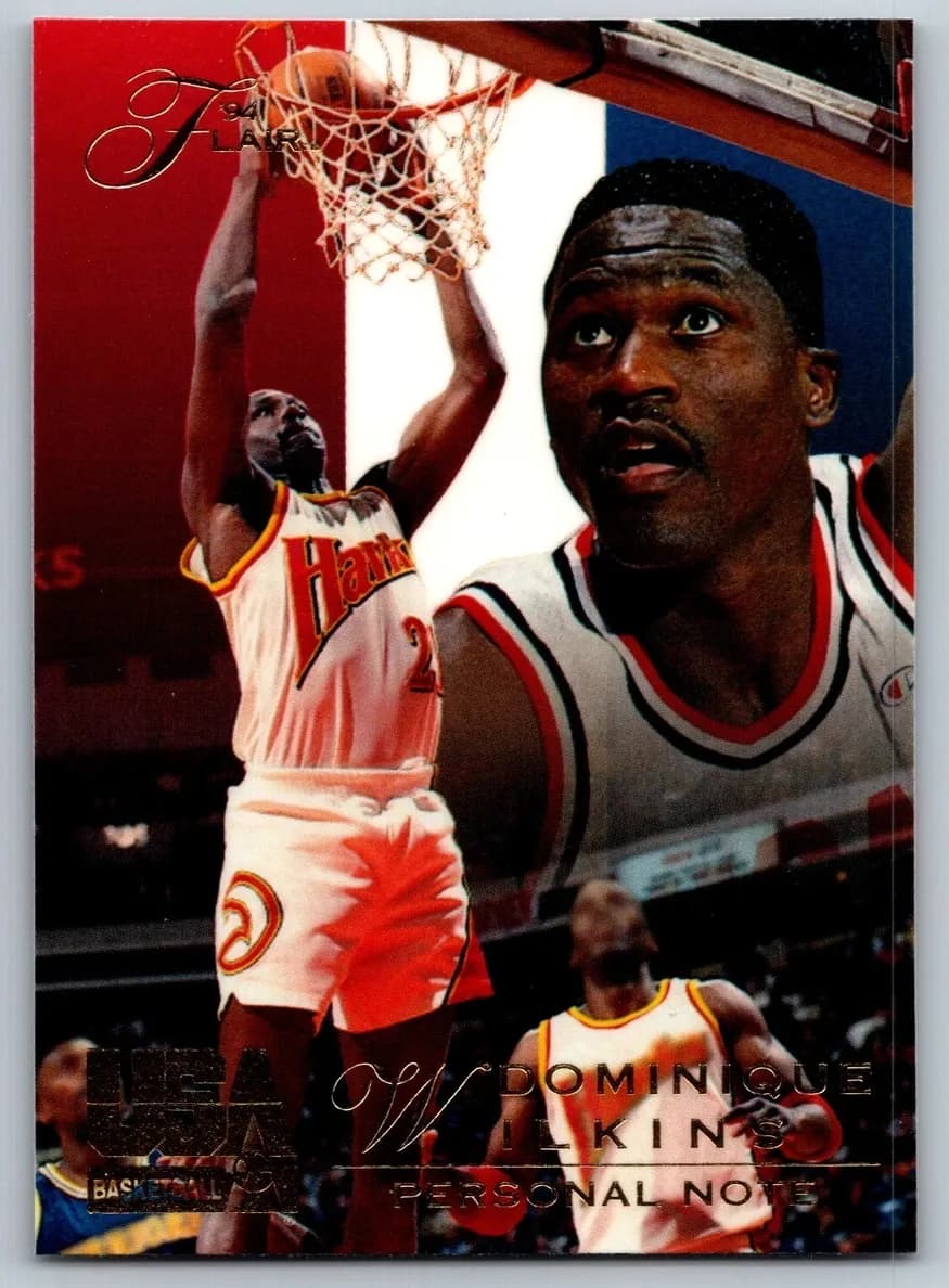 Dominique Wilkins 1994 unknown Flair Team USA