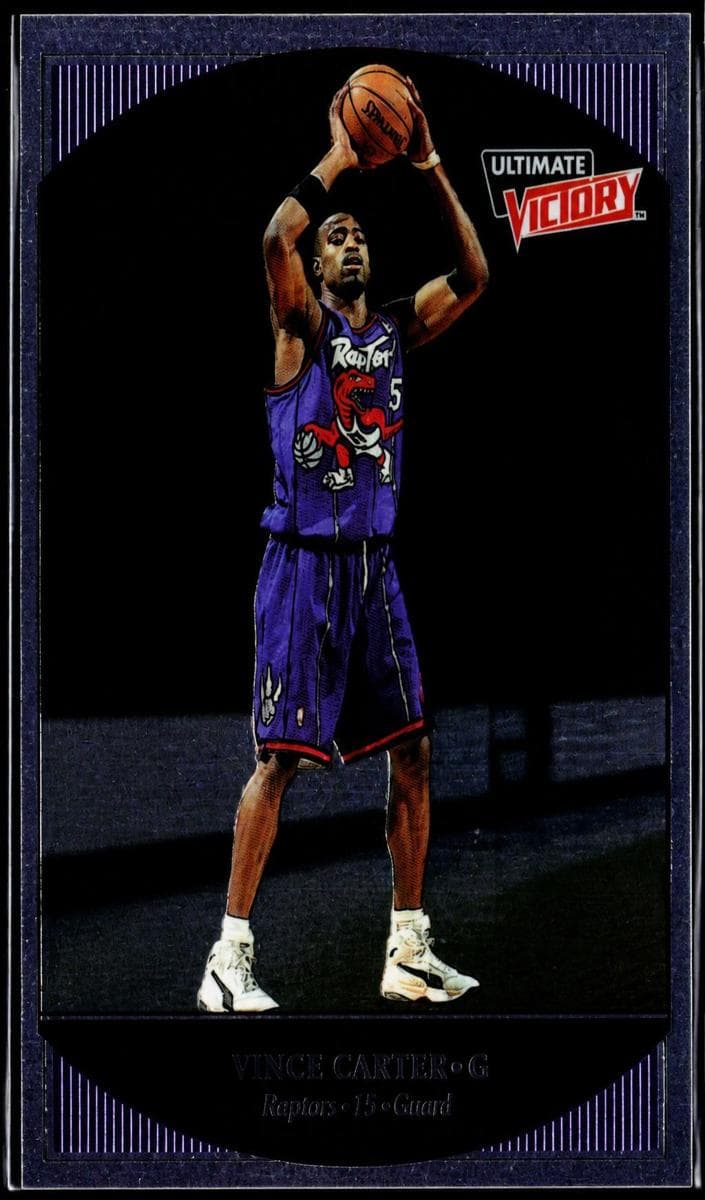 Vince Carter 1999 upper-deck Ultimate Victory