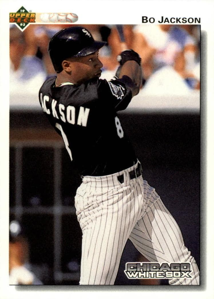 Bo Jackson 1992 upper-deck Upper Deck