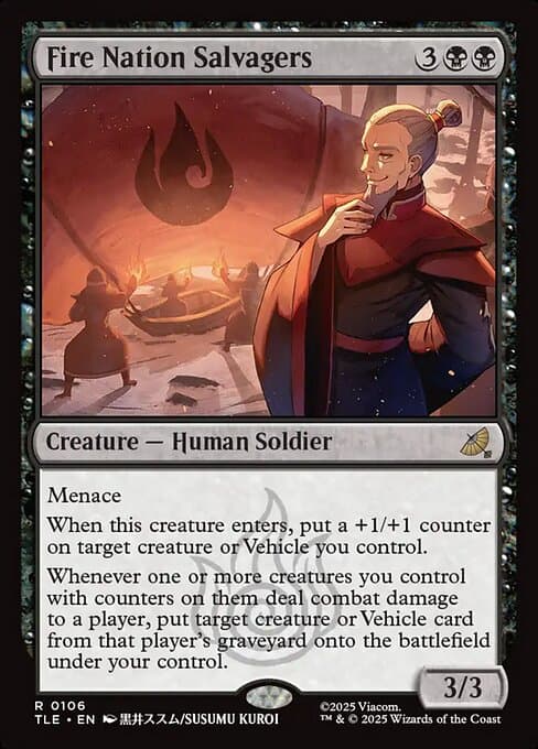Fire Nation Salvagers 2025 Magic: The Gathering