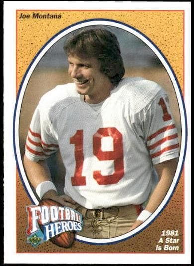 Joe Montana 1991 upper-deck Upper Deck