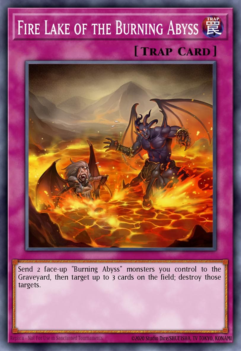Fire Lake of the Burning Abyss #NECH-ENS12