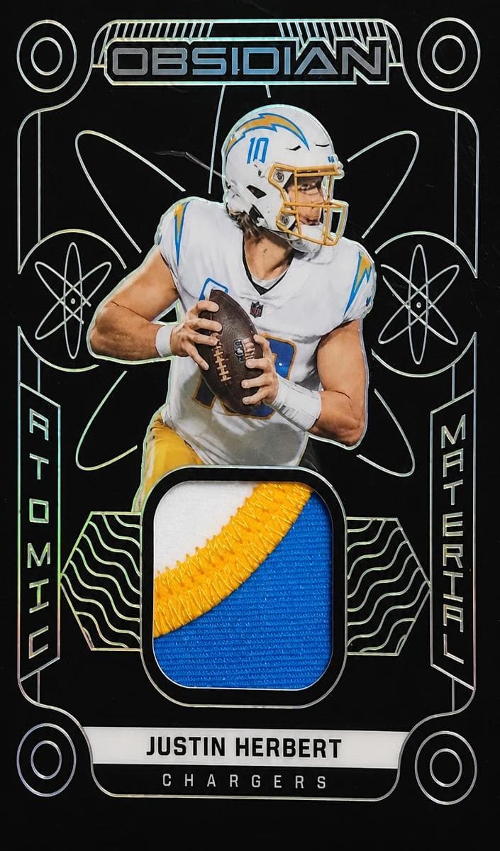 Justin Herbert 2022 panini Panini Obsidian