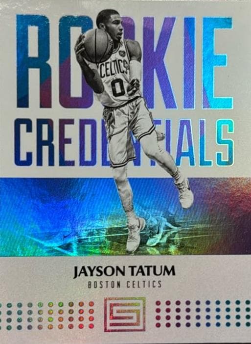 Jayson Tatum 2017 panini Donruss Optic