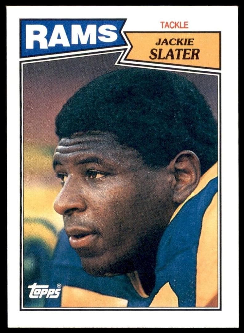 Jackie Slater 1987 topps Topps