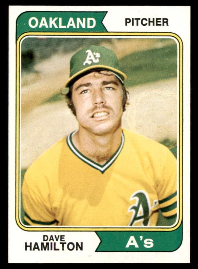 Dave Hamilton 1974 topps Topps