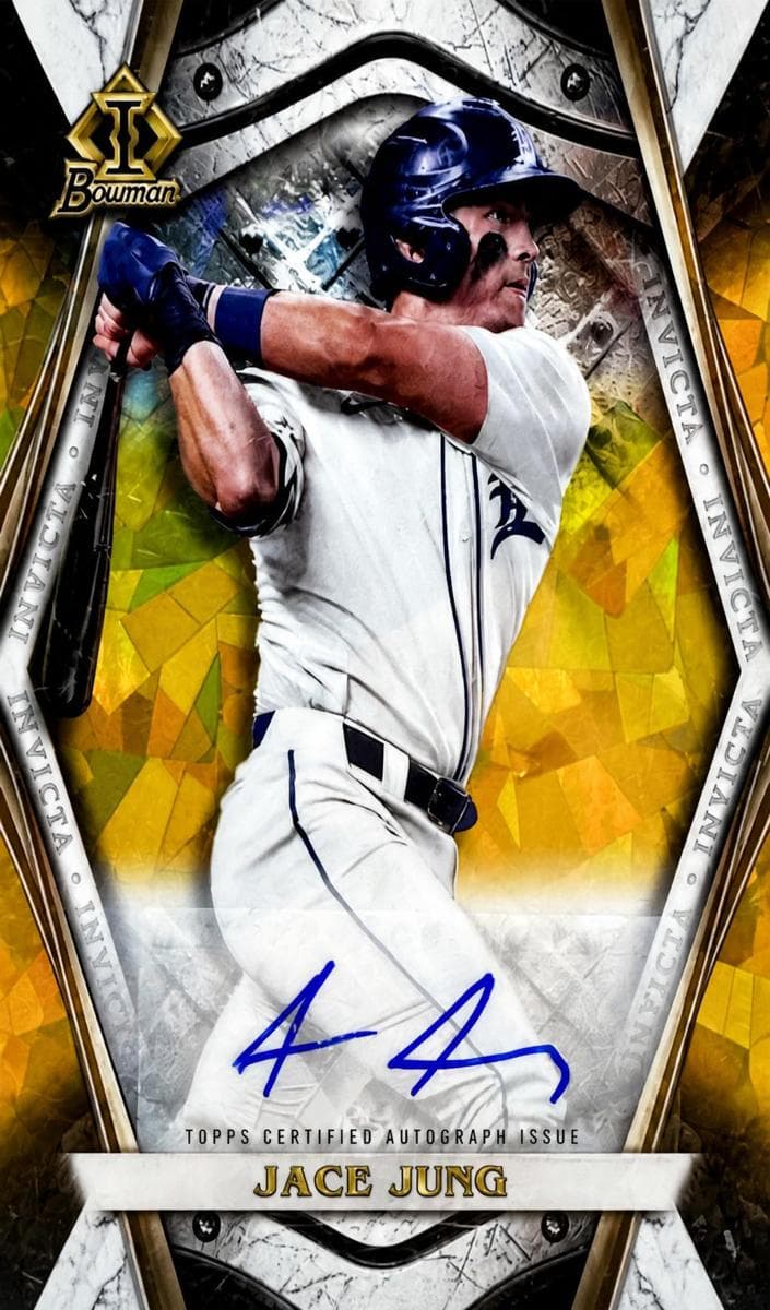 Jace Jung 2022 bowman Bowman Draft
