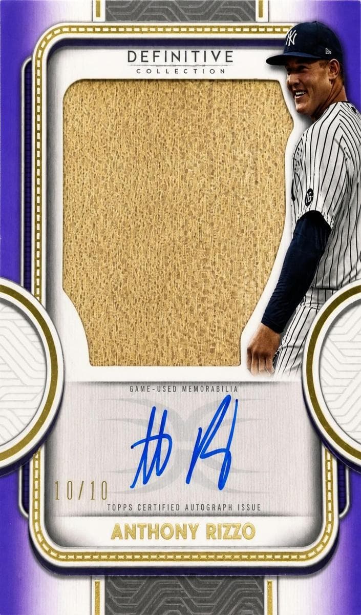 Anthony Rizzo 2022 topps Topps Definitive Collection