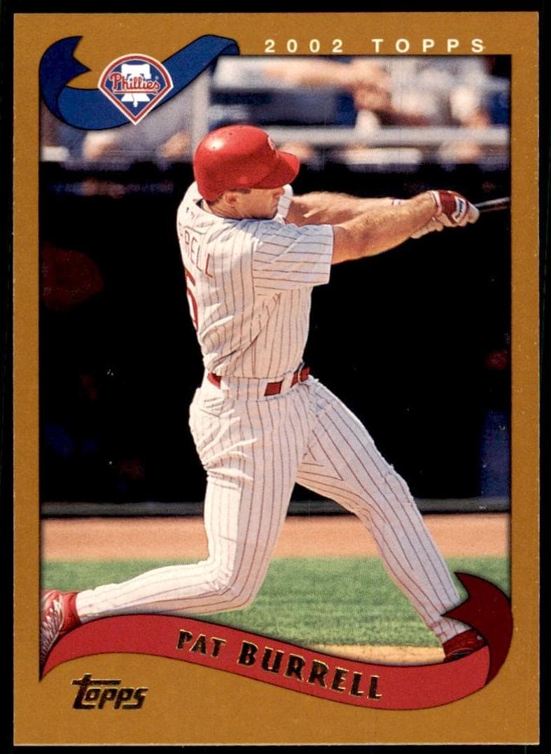 Pat Burrell 2002 topps Topps Chrome