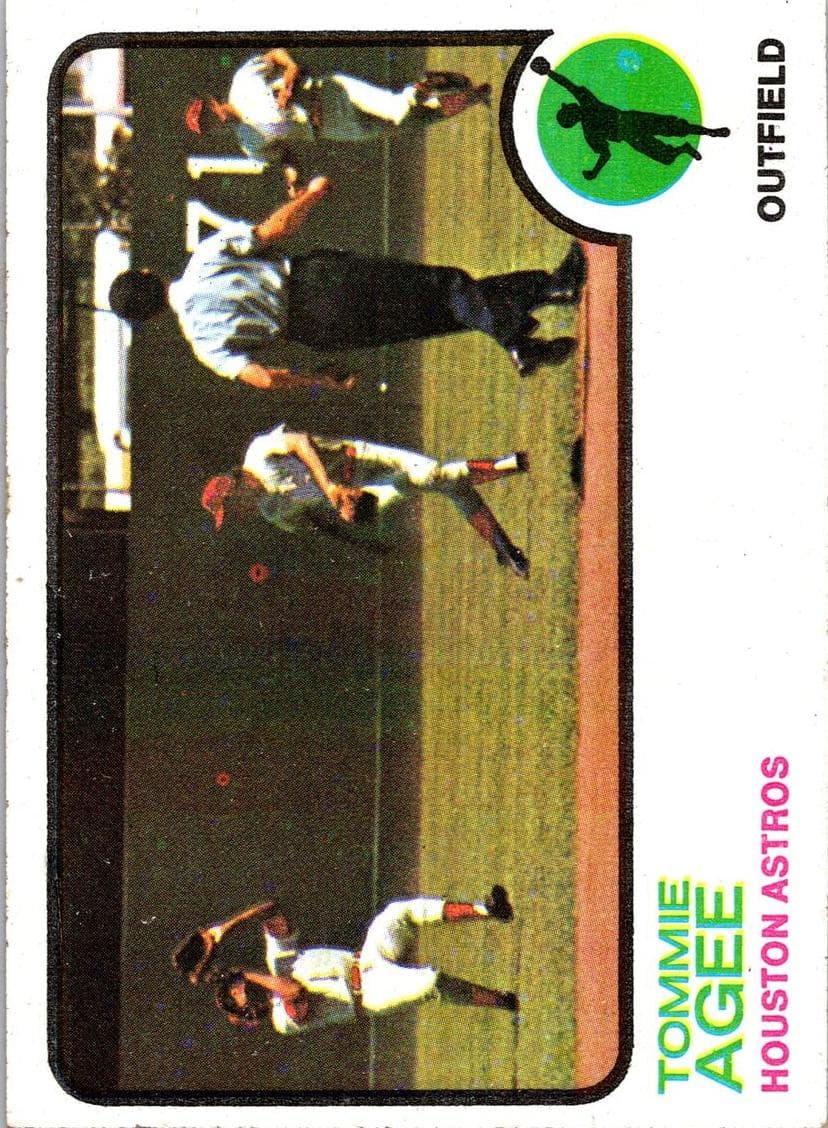 Tommie Agee 1973 topps Topps