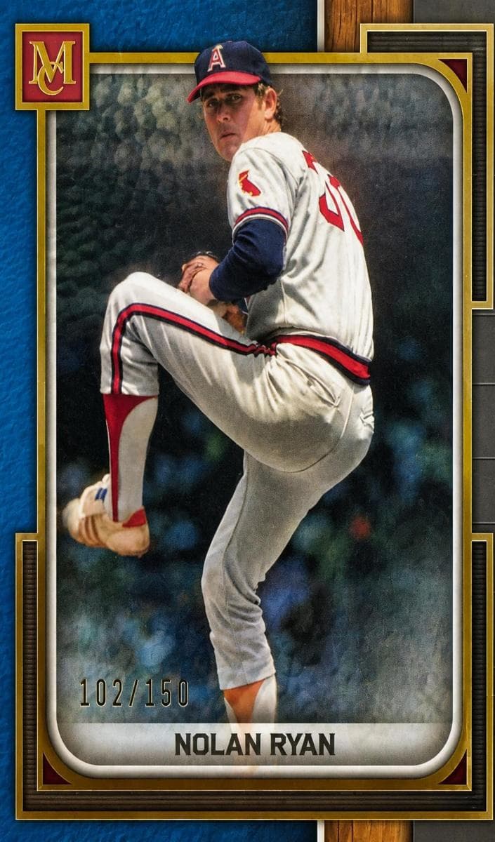 Nolan Ryan 2023 topps Topps Museum Collection