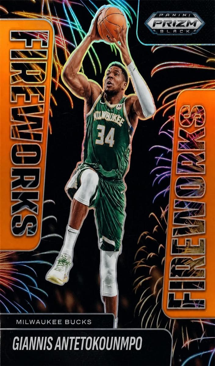 Giannis Antetokounmpo 2024 panini Panini Prizm Black