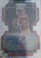 Trey Lance 2021 panini Prizm