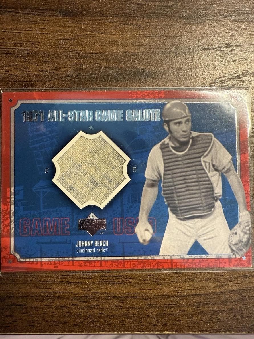 Johnny Bench 2001 upper-deck Upper Deck