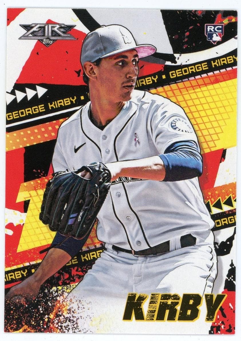 George Kirby 2022 topps Topps Fire