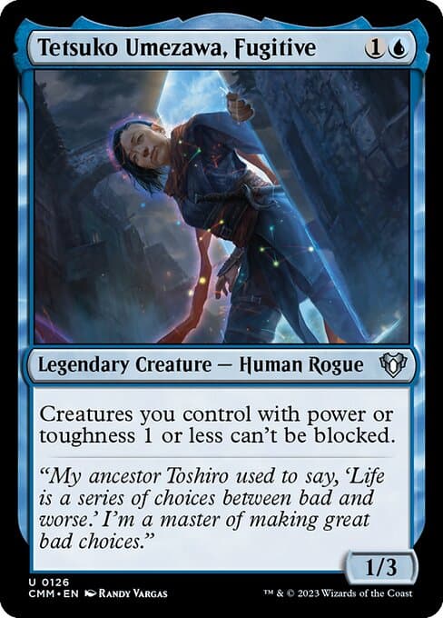 Tetsuko Umezawa, Fugitive 2023 Magic: The Gathering Multiverse Legends Halo