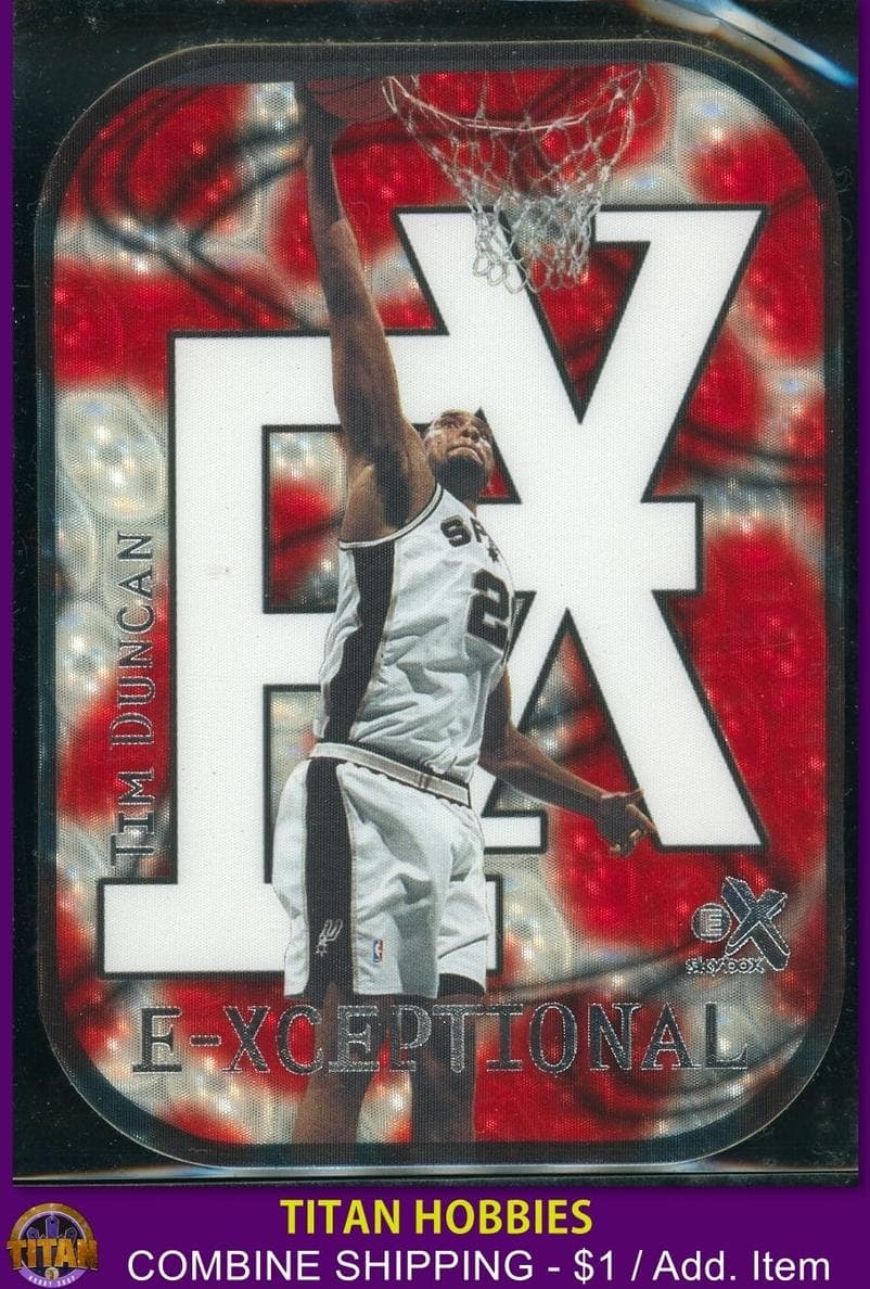 Tim Duncan 1999 unknown E-X