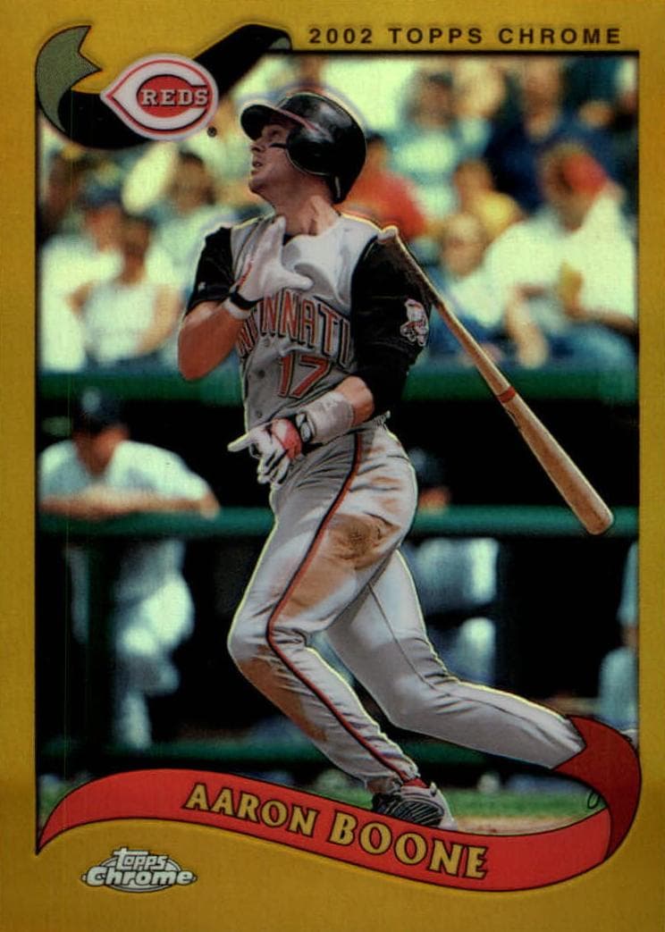 Aaron Boone 2002 topps Topps Chrome