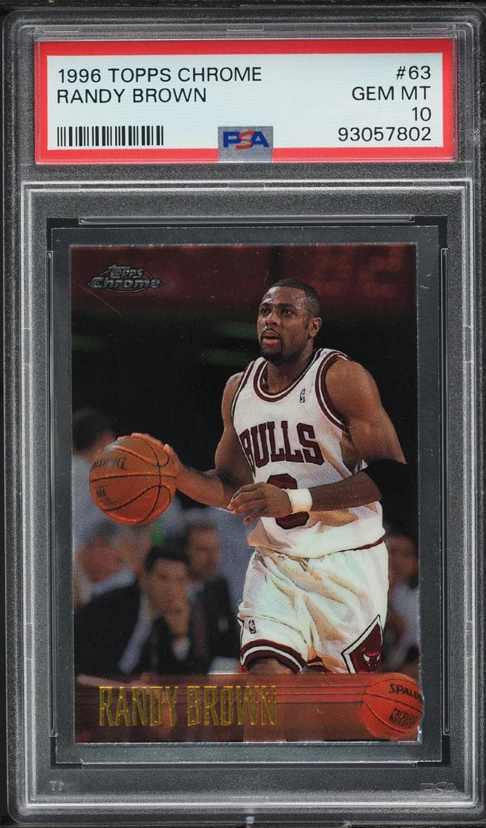 Randy Brown 1996 topps Chrome