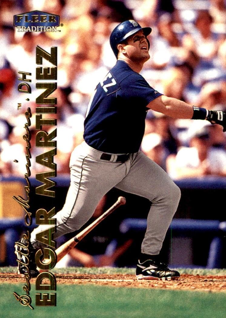 Edgar Martinez 1999 fleer Fleer Tradition