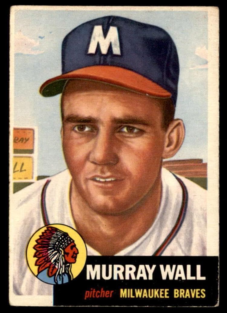 Murray Wall 1953 topps Topps