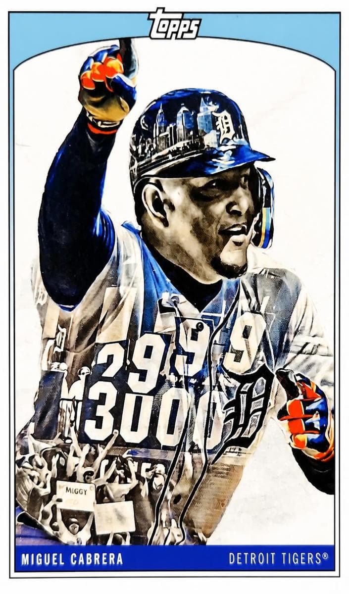 Miguel Cabrera 2022 panini