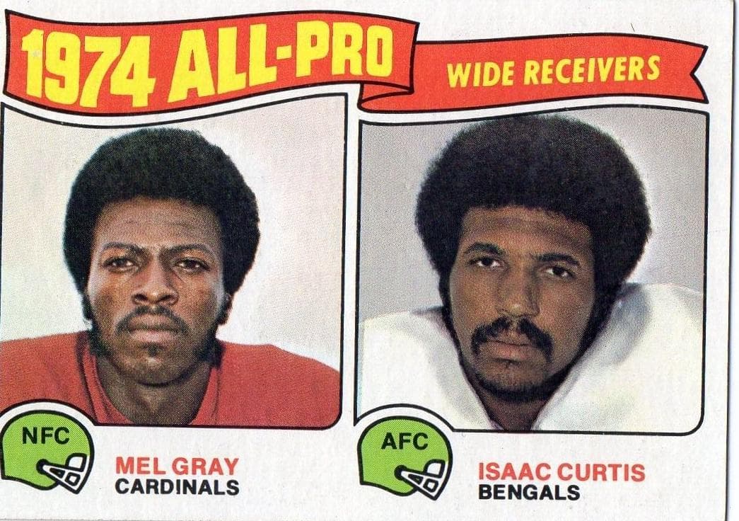 1974 All-Pro Wide Receivers (Mel Gray / Isaac Curtis) #211