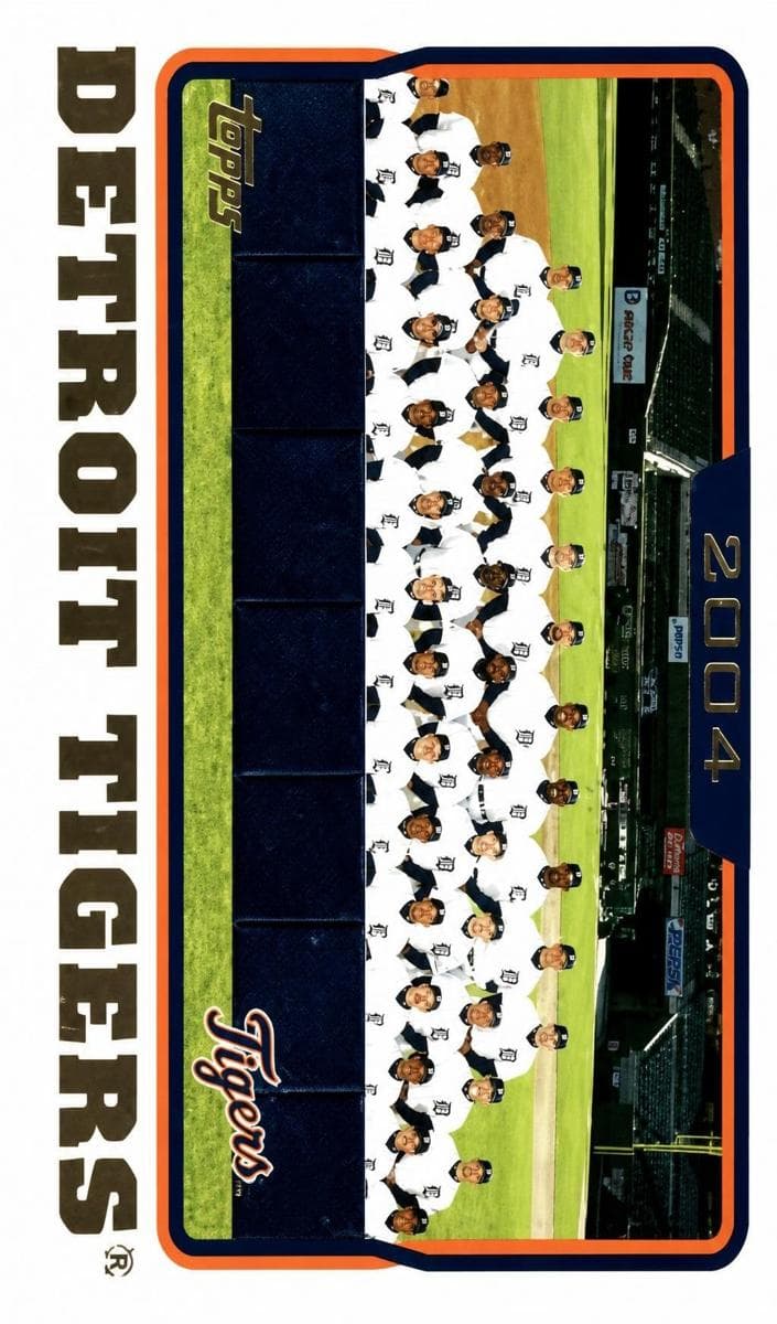 Detroit Tigers 2005 topps
